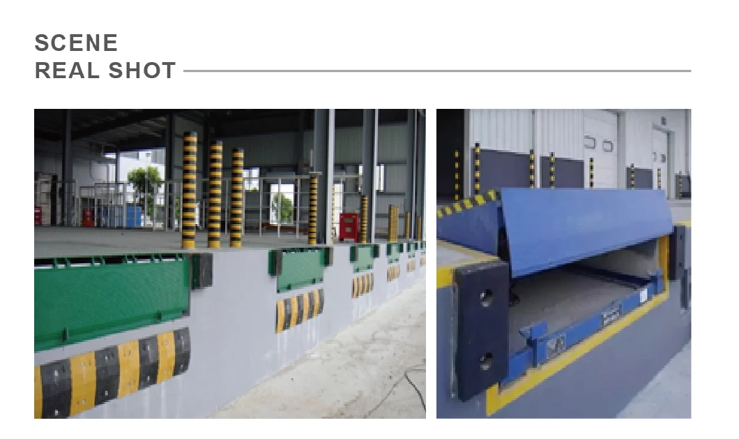 Industrial Electric Unloading Bridge Mechanical Adjustable Forklift Truck Load Dock Leveler Loading Platform